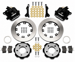 Wilwood 06-15 Civic Black Caliper Blank Rotor Rear Big Brake Kit